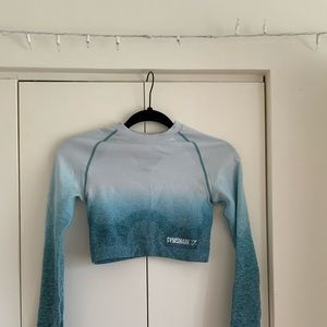 Long sleeve gymshark shirt